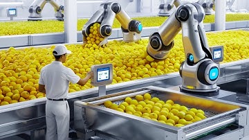 Inside a High-Tech Lemon Sorting Facility – Automation at Its Best