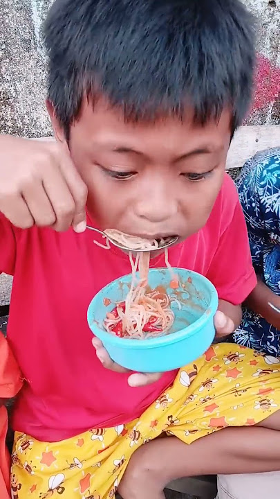 Lomba makan bakso mercon bocil lucu