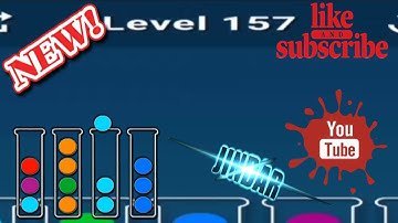 Ball Sort Puzzle Level 157 Color Sorting Games Level 157