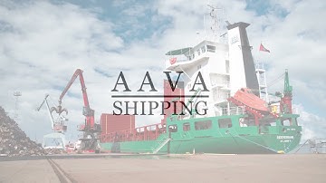 Scrap metal loading - Aava Shipping Oy