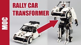 Potentiel Af Gud hamburger Lego Technic - Motorized Rally Car Transformer - YouTube