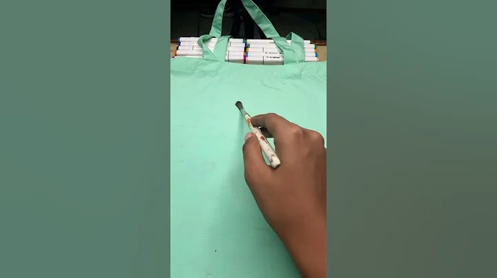 Tote bag painting #shorts #drawing #art