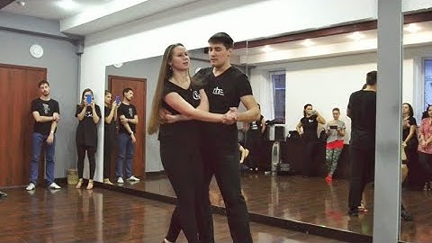 Piterzouk 2018. Aleksey Ryabev and Elena Ryabeva. Zouk demo.