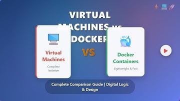 Virtual Machines vs Docker Containers: Beginners Guide to Virtualization
