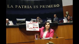 Senadora Mayuli Latifa Martínez para hablar en contra del proyecto para el Ejercicio Fiscal 2026