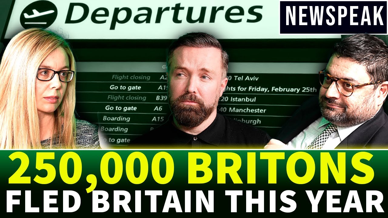 Starmer’s Broken Britain: RECORD Numbers are Fleeing their Homeland. 250,000 in the last year alone Starmer’s Broken Britain: RECORD Numbers are Fleeing their Homeland. 250,000 in the last year alone
