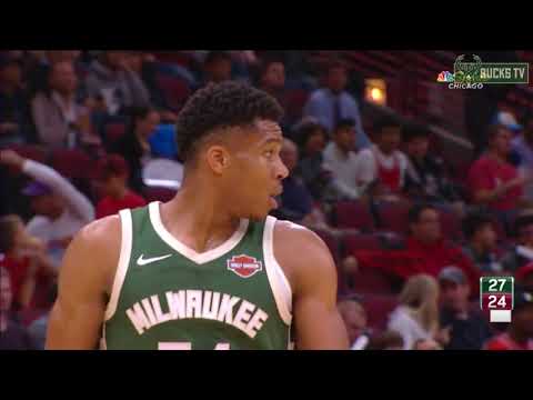 Highlights: Giannis Antetokounmpo 24 Points v. Bulls | 10.06.17