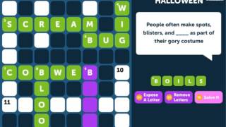 Crossword Quiz HALLOWEEN Level 1 - Walkthrough