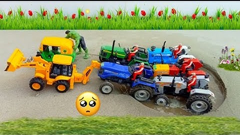 Diy tractor stuck in mud mini science project  || Diy tractor stuck || @pk mini topics | keepvilla||