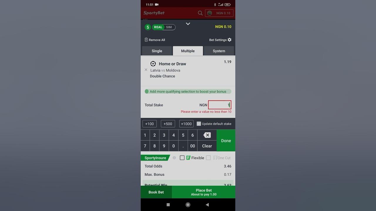 2. Today's Sportybet Booking Codes - wide 10