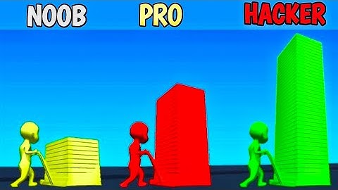 NOOB vs PRO vs HACKER-Stack Colors!