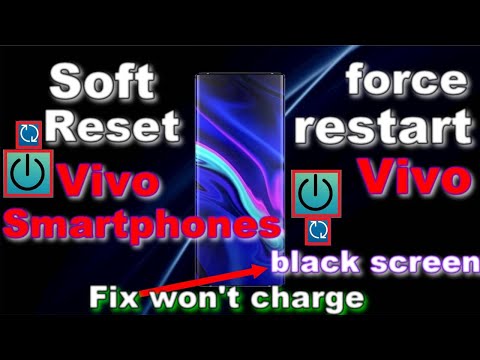 How to force restart vivo phone ? If your screen is black, Restarting And Freezing ,won&rsquo;t charge