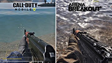 Cod mobile vs Arena Breakout comparison