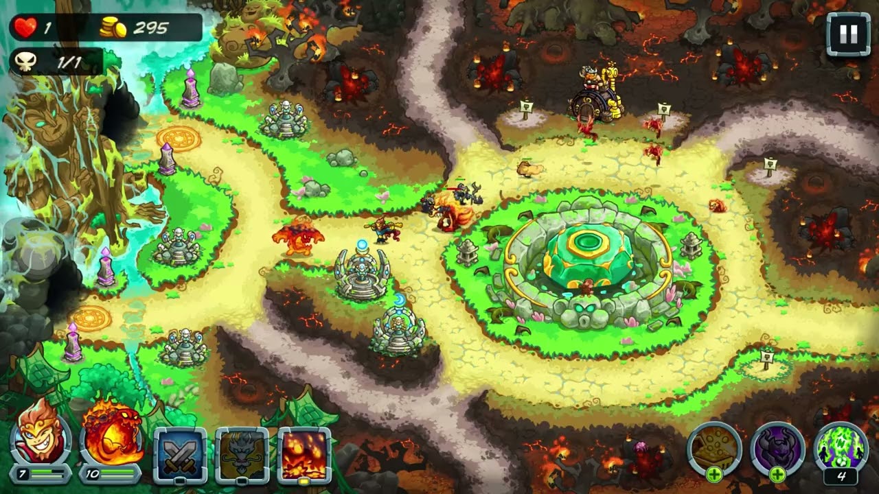 Kingdom Rush Alliance / Celestial Monkey Forest (Iron Challenge)