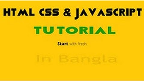 HTML CSS & JavaScript Tutorial For Beginners Part 4 : Create Drop Down Menu