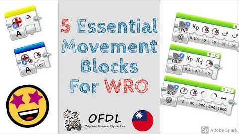 Advanced Motor Controllers for EV3-G [OFDL EV3 Block Dev #3][WRO Training]