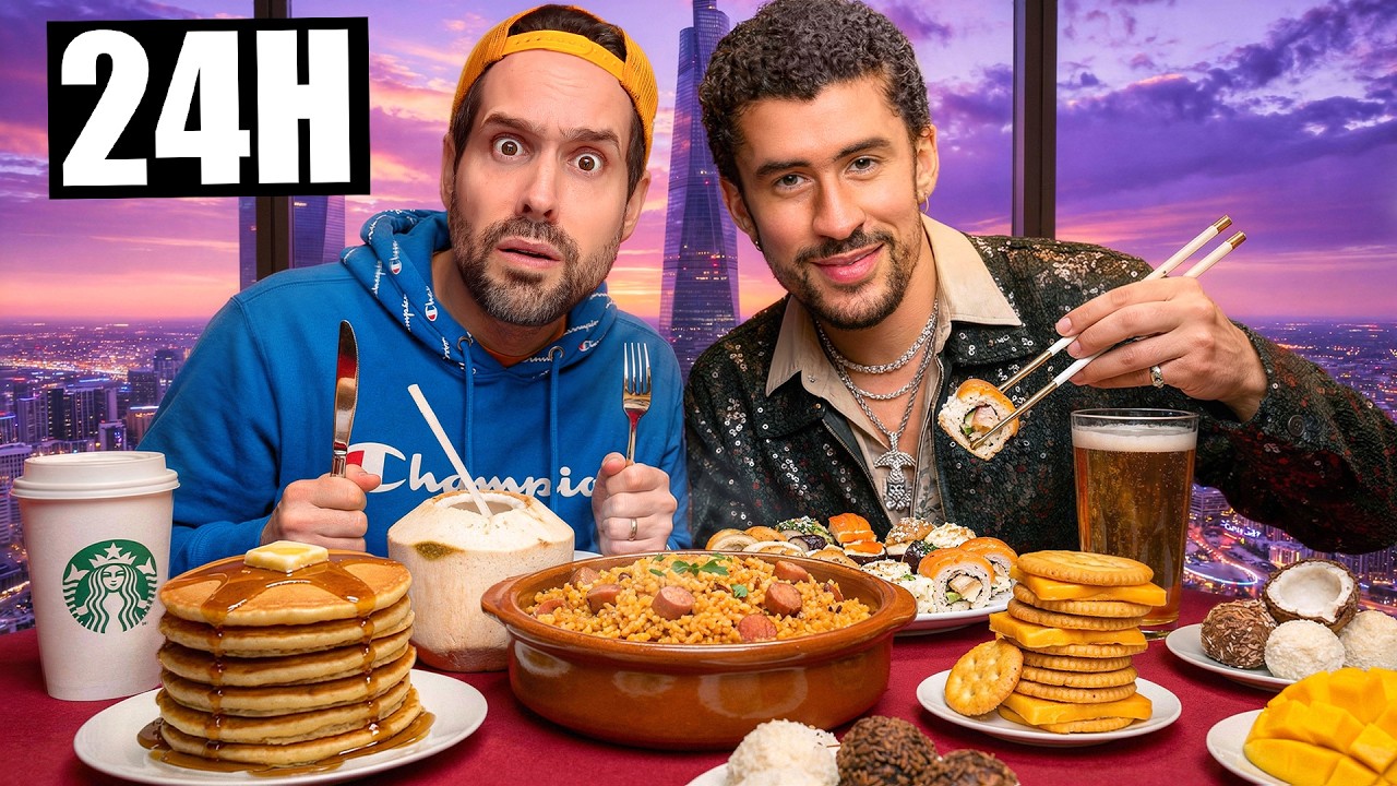 JE MANGE COMME BAD BUNNY PENDANT 24H