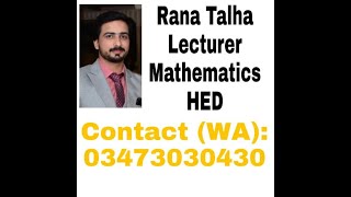 Lec 5 | Vector and Tensor Analysis | Online PPSC Lecturer Mathematics Preparations