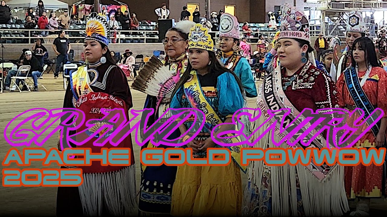 Grand Entry l (Sat) Apache Gold Powwow 2025