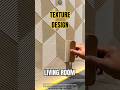 wall texture ideas for living room plaster finish
