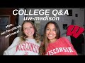 COLLEGE Q&A w/ my ROOMMATE! UW-Madison