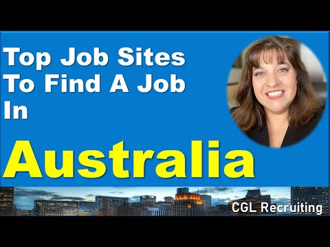Top Job Sites To Find A Job In Australia - (Find A Job Here!)