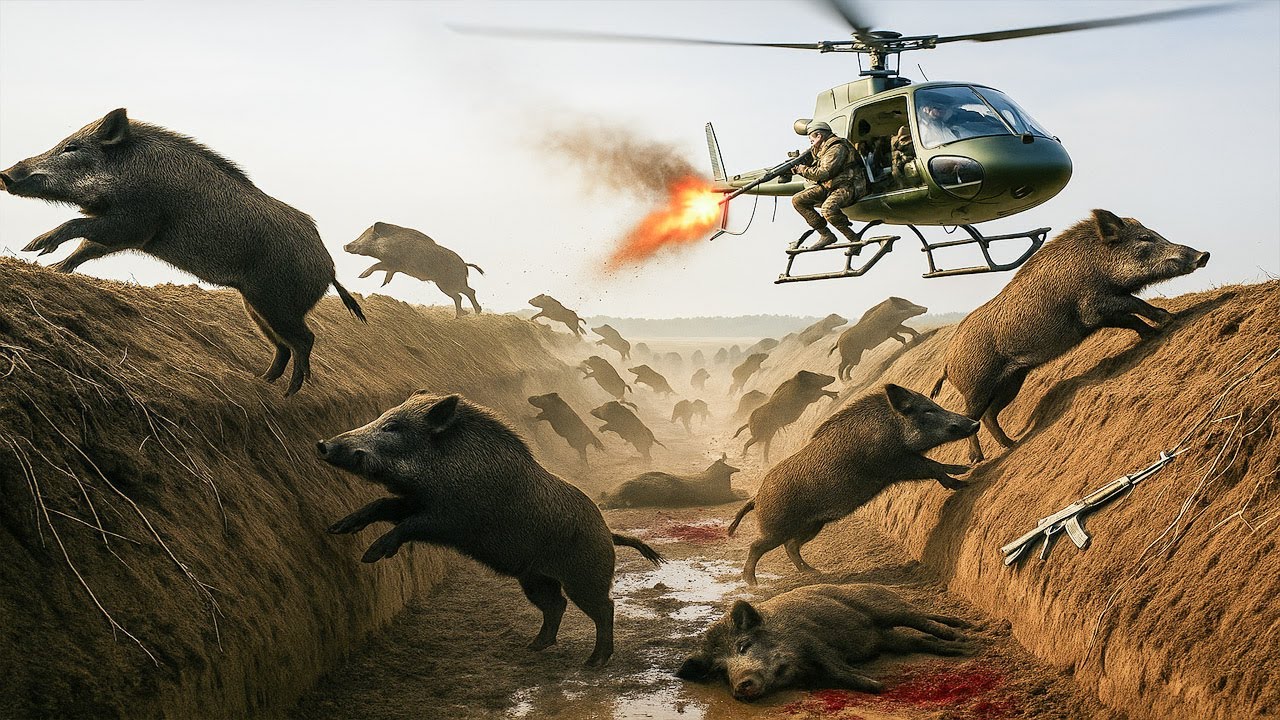 UNBELIEVABLE! How Farmers Deal With Millions of Destructive Wild Boars ...