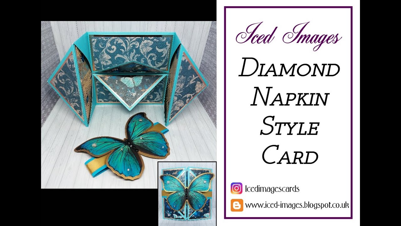 Diamond Napkin Style Card