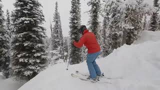 What it’s like skiing as a couple at Brundage Ski Resort