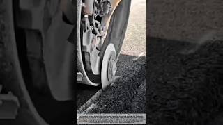 Precision Asphalt Cutting in Road Construction! #shorts