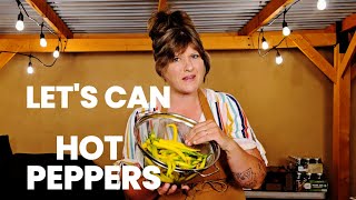 How to Can Pickled Hot Peppers | Sarit Gat Chilies