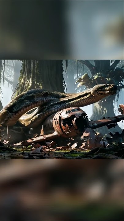Lost in a Giant World: Survivor Hides from Colossal Python 😱 #survival ...