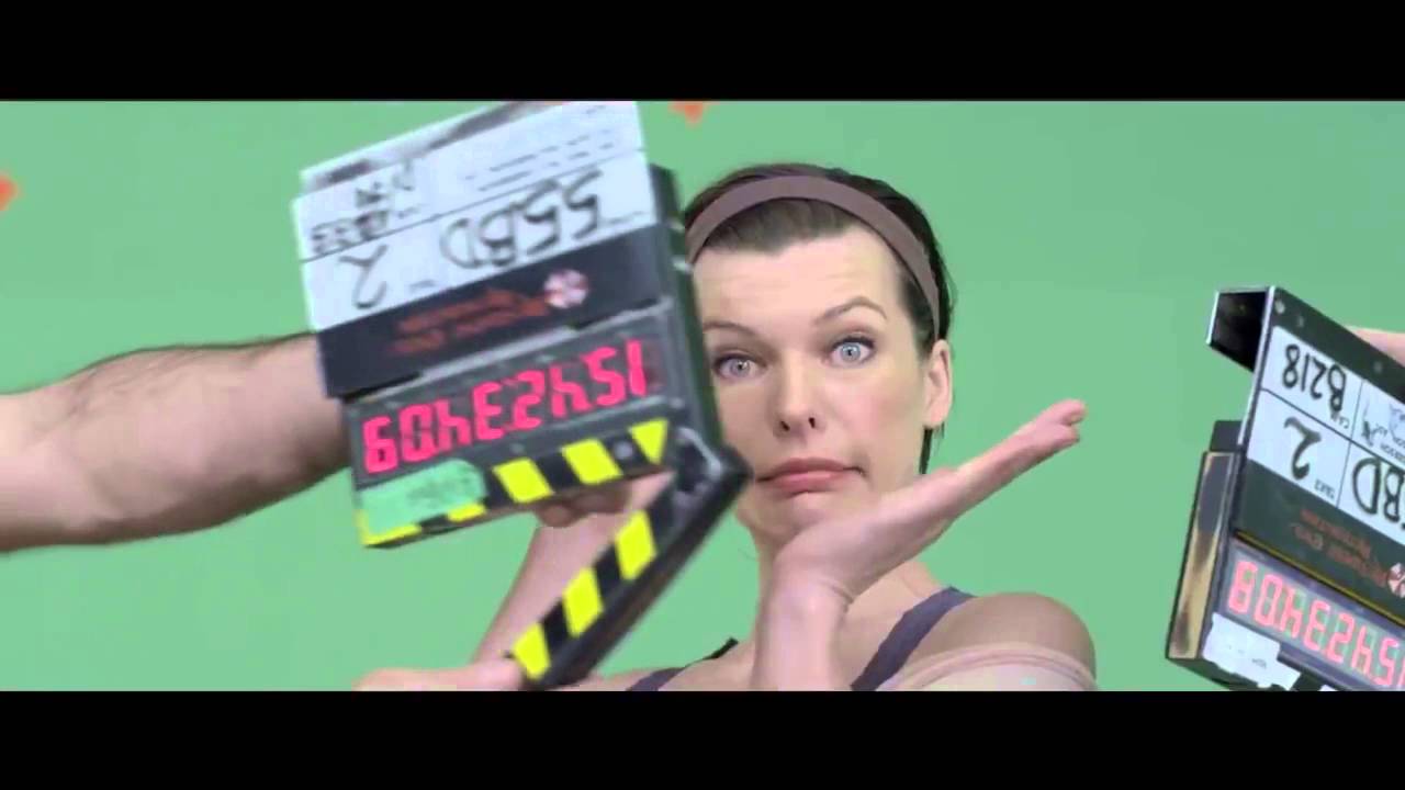 Resident Evil Retribution Bloopers - YouTube