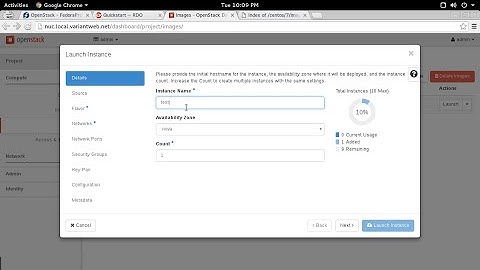 Installing Openstack Mitaka on CentOS using RDO