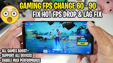 Gaming Fps Change + Get Instant 60-90 Fps And Auto Ram Booster All Games | No Root