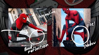 Photoshop artist explains mistakes in Spider-Man posters (eng subs)