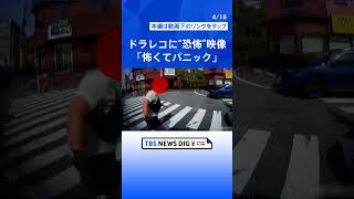「自分が間違えたのかなと」信号は青なのに…交差点に進入すると別の車が突っ込んできた　ドラレコ捉えた“まさかの瞬間”｜TBS NEWS DIG #shorts