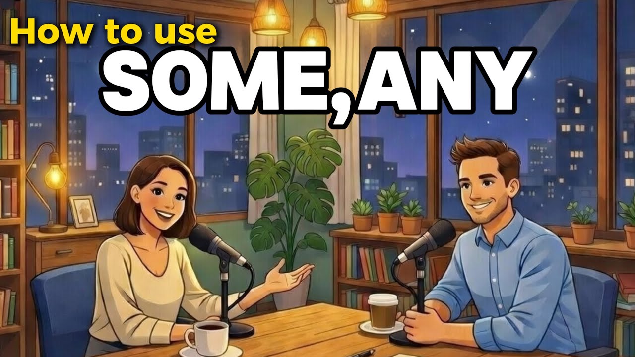 How to Use SOME and ANY in English | Easy Conversation Lesson for Beginners