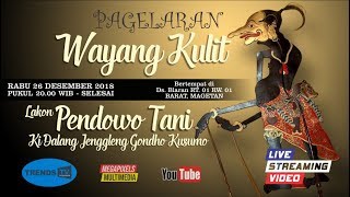 Download Lagu PAGELARAN WAYANG KULIT, Lakon PENDOWO TANI, Ki Dalang Jenggleng Gondho kusumo MP3