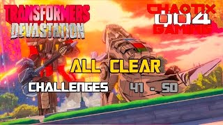 Transformers: Devastation - All Clear (CHALLENGES 41-50) Trophy/Achievement Guide Wealth