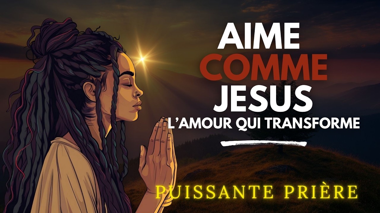 Prière puissante du matin pour aimer comme Jésus | Jean 15:13