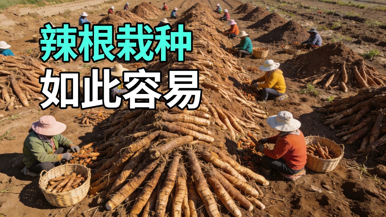 别再被騙了！你吃的「芥末」到底是什麽？揭秘3种原料震撼的生长真相#芥末#山葵#辣根#美食科普#種植過程#生活百科#吃貨必看#冷知識#食材真相