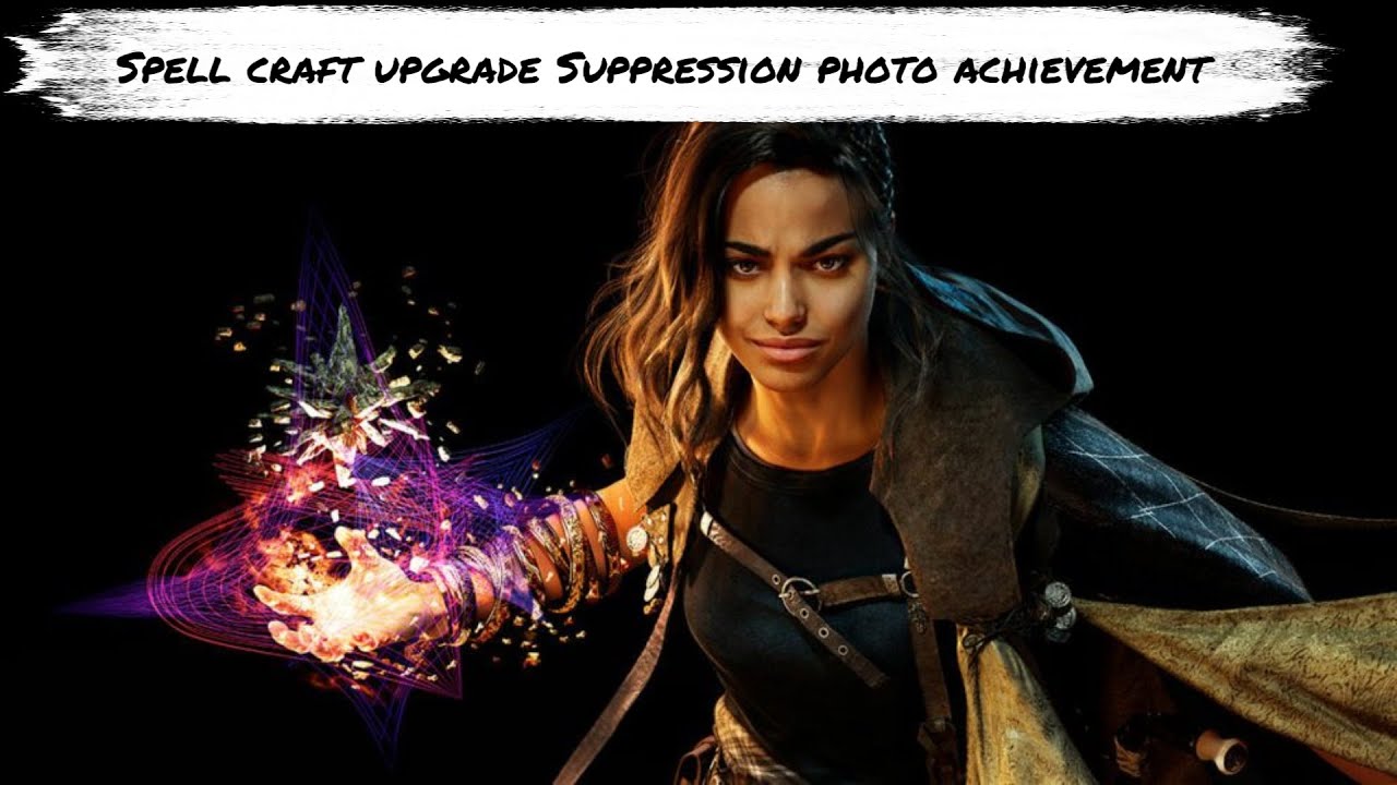 Forspoken - Spell craft upgrade Suppression photo achievement - No Commentary - Walkthrough