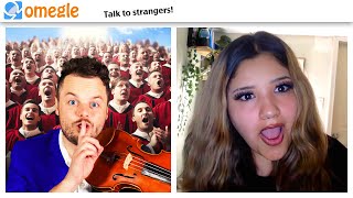 STUNNING OMEGLE with a WHOLE CHOIR #2