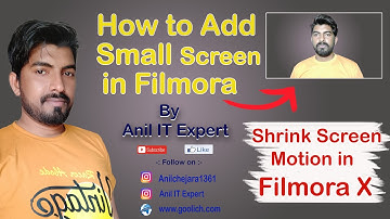 Shrink Screen Motion in Filmora | How to add small Screen in Filmora X | Filmora X Tutorial in Hindi