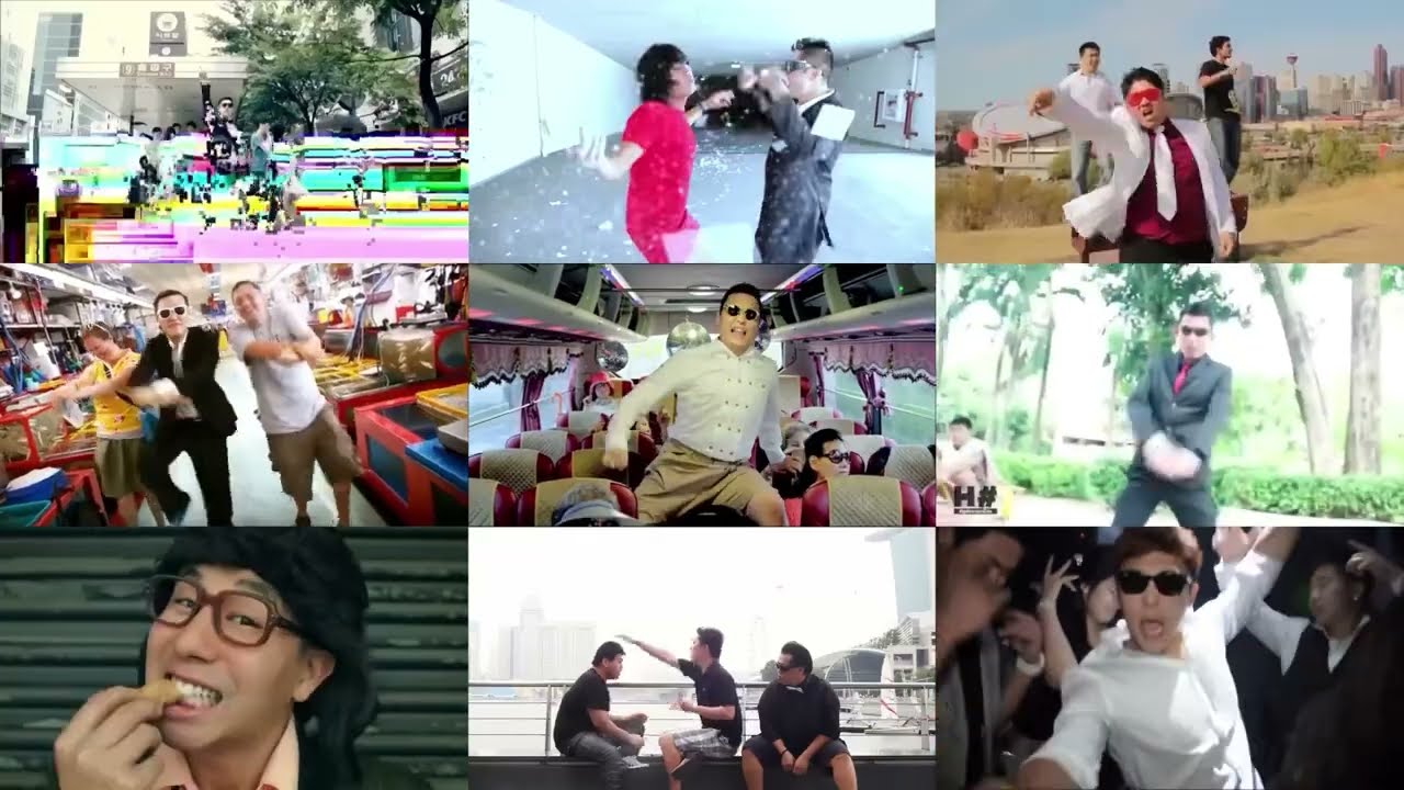 Gangnam Style SideBySide 8 Original Parody