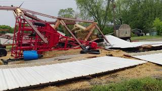 VIDEO FROM INSIDE LILLY CHAPEL TORNADO