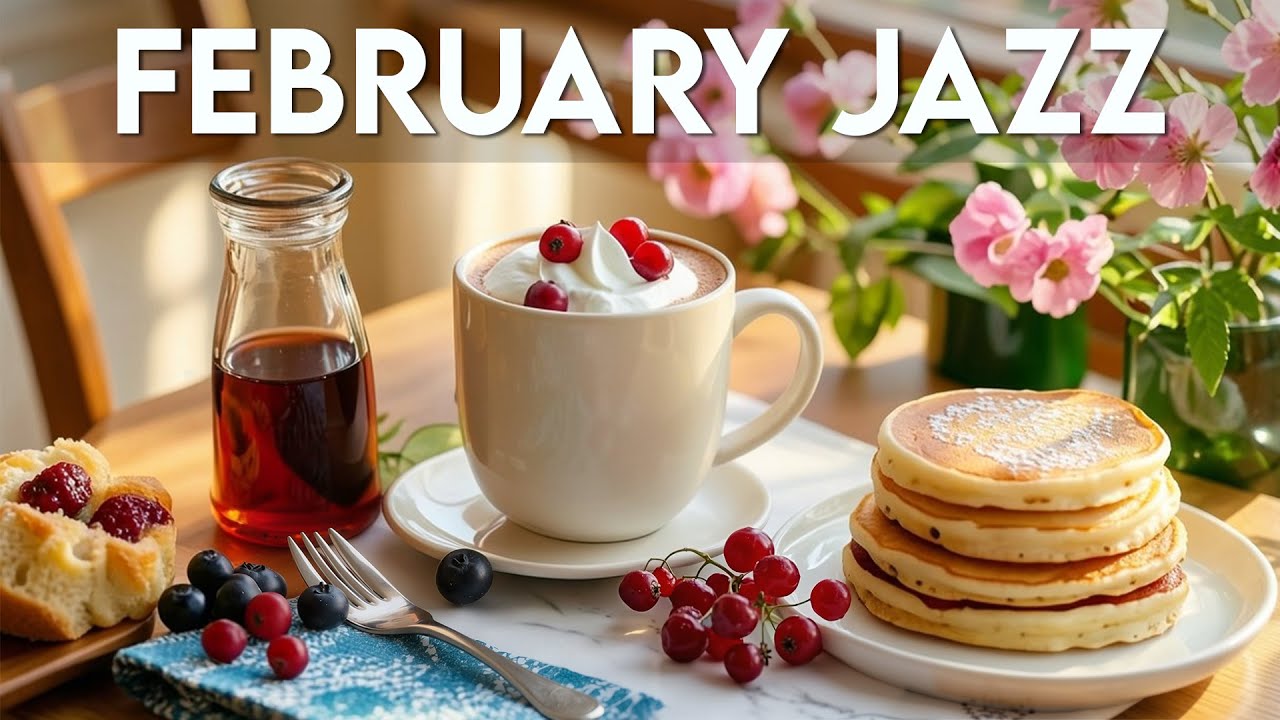 February Jazz ☕ Lightly Bossa Nova Instrumental & Elegant Jazz Coffee Piano Music for Great Moods