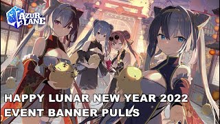 Happy Lunar New Year 2022 | Event Banner Pulls | Azur Lane