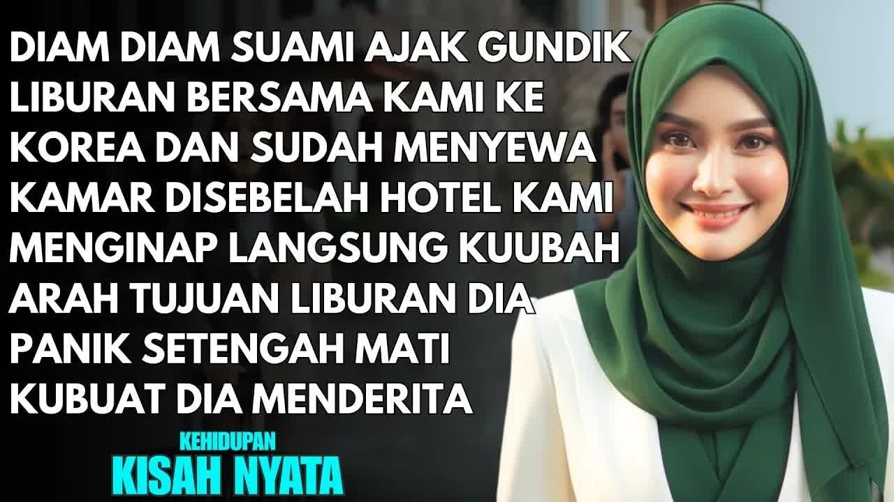 SUAMI AJAK GUNDIKNYA LIBURAN KE KOREA LANGSUNG KUUBAH TUJUAN KE TURKI - NIKMATILAH PENDERITAAN ITU..